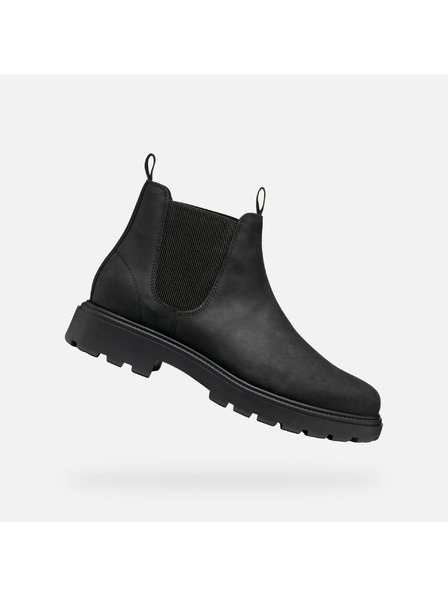 Geox Botine negre pentru bărbați Geox Spherica EC7