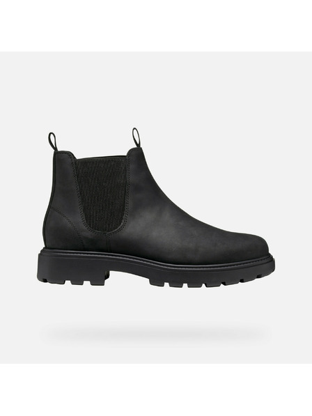 Geox Botine negre pentru bărbați Geox Spherica EC7