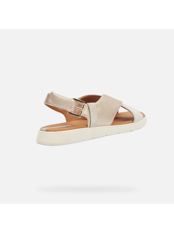 Geox Sandale aurii pentru femei Geox Dandra