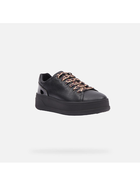 Geox Adidași negri pentru femei Geox Spherica ECUB-2