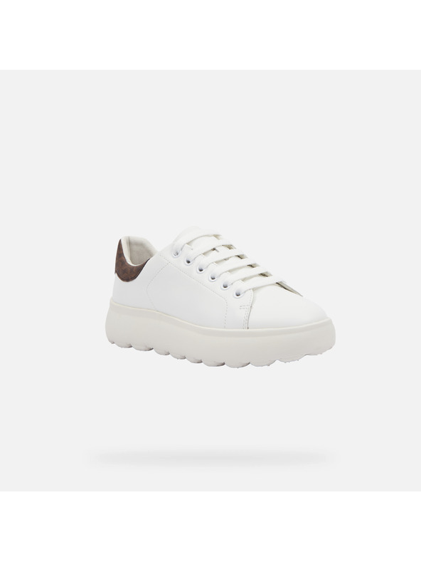 Geox Adidași Geox Spherica Ec4.1 albi pentru femei