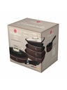 Berlingerhaus Set de vase de gătit cu mâner detașabil 9 piese Leonardo Collection BERLINGERHAUS