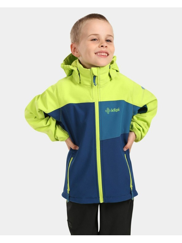 Kilpi Geacă softshell pentru băieți Kilpi RAVIO-J Albastru bleumarin