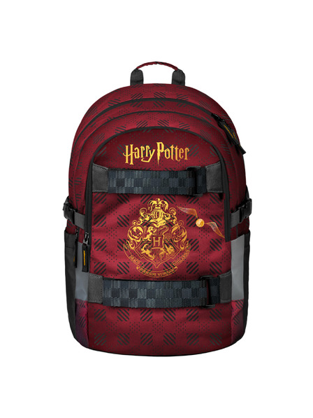 BAAGL  BAAGL Rucsac Școlar Harry Potter Hogwarts vișiniu