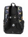 Meatfly Meatfly rucsac Basejumper Dark Aquarel 22 L + PENAR | Volum 22 L