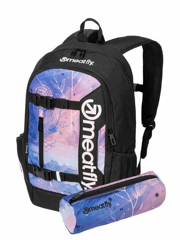 Meatfly Rucsac Meatfly Basejumper Lighthouse 22 L + PENAR | Multicolor | Volum 22 L