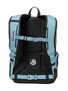 Meatfly Rucsac Meatfly Basejumper Aqua / Pink 22 L + PENAR | Volum 22 L