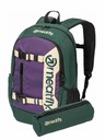 Meatfly Rucsac Meatfly Basejumper Botanical / Purple 22 L + PENAR | Volum 22 L