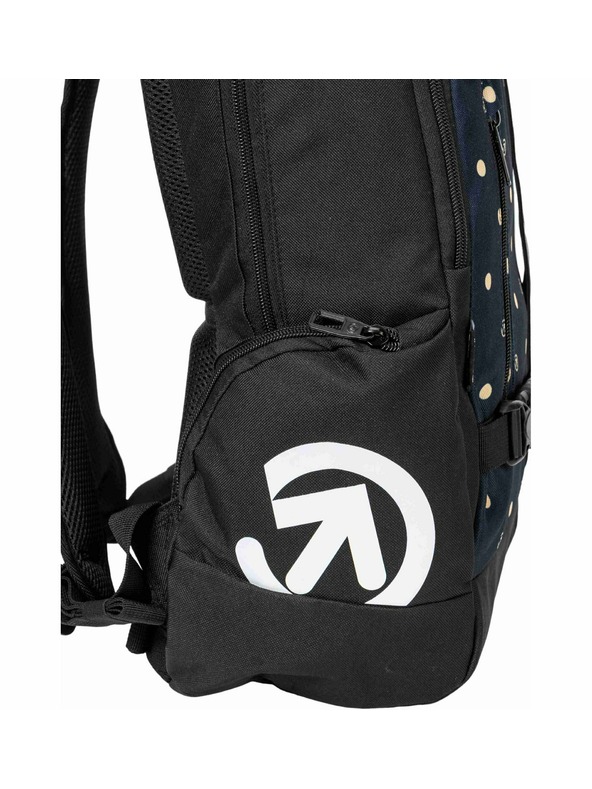 Meatfly Rucsac Meatfly Basejumper Yellow Dots 22 L + PENAR | Galben | Volum 22 L