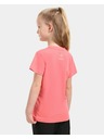 Kilpi Tricou din bumbac pentru fete Kilpi MALGA-JG Roz