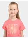 Kilpi Tricou din bumbac pentru fete Kilpi MALGA-JG Roz