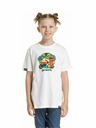 Meatfly Meatfly tricou pentru copii Moto White | Alb