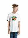 Meatfly Meatfly tricou pentru copii Moto White | Alb