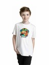 Meatfly Meatfly tricou pentru copii Moto White | Alb