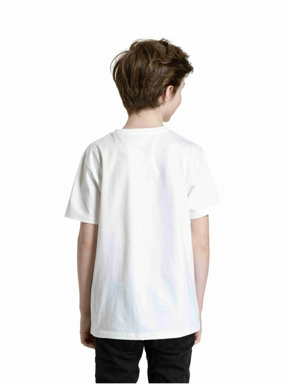 Meatfly Meatfly tricou pentru copii Moto White | Alb