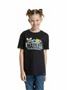 Meatfly Meatfly tricou pentru copii Skejters Black | Negru