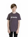 Meatfly Meatfly tricou pentru copii Bart Mystic Grey | Gri | Mărimea 134 | 100% bumbac