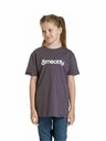 Meatfly Meatfly tricou pentru copii Bart Mystic Grey | Gri | Mărimea 134 | 100% bumbac