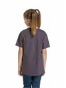 Meatfly Meatfly tricou pentru copii Bart Mystic Grey | Gri | Mărimea 134 | 100% bumbac
