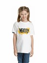 Meatfly Meatfly tricou pentru copii Fleck White