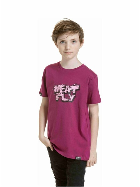 Meatfly Meatfly tricou pentru copii Rock Magenta | Roz