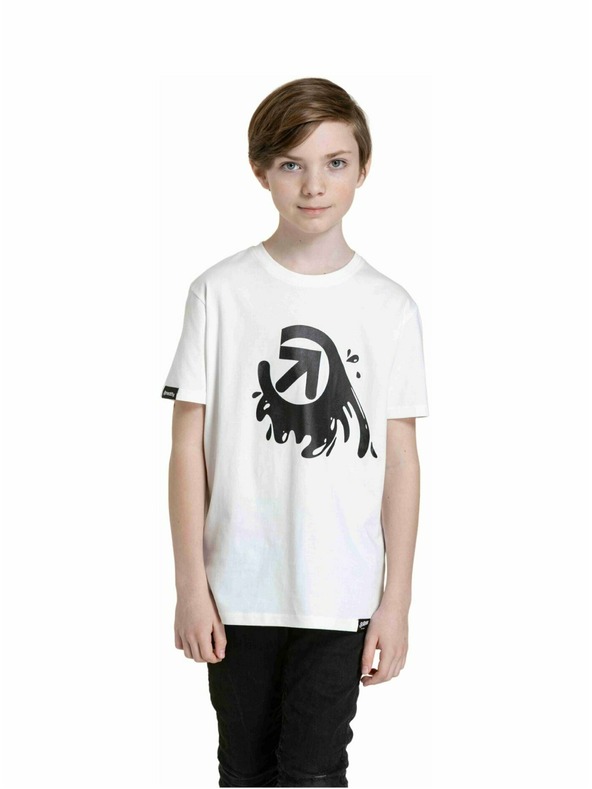 Meatfly Meatfly tricou pentru copii Splash Alb | Alb