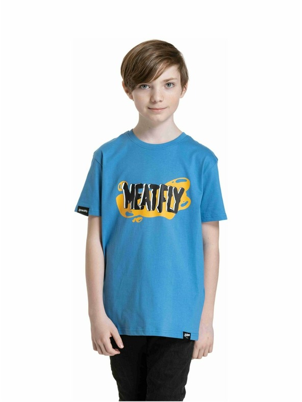 Meatfly Meatfly tricou pentru copii Fleck Albastru