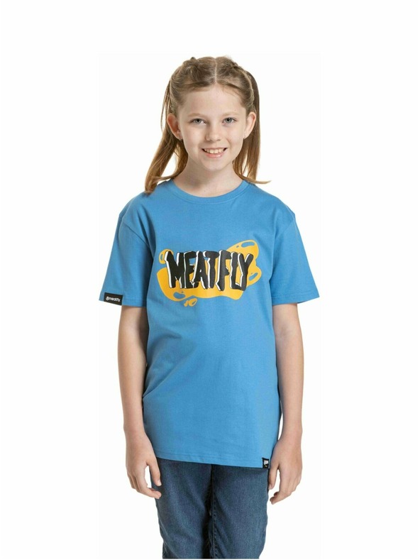 Meatfly Meatfly tricou pentru copii Fleck Albastru