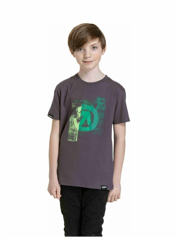 Meatfly Meatfly tricou pentru copii Artee Mystic Gri