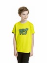 Meatfly Meatfly tricou pentru copii Rock Safety Galben | Galben