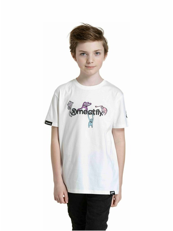 Meatfly Meatfly tricou pentru copii Animals Alb | Alb