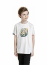 Meatfly Meatfly tricou pentru copii Dino Alb