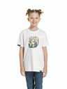 Meatfly Meatfly tricou pentru copii Dino Alb