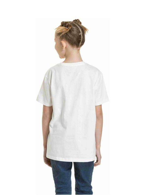 Meatfly Meatfly tricou pentru copii Dino Alb