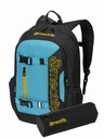 Meatfly Meatfly rucsac Basejumper Sky Blue / Yellow 22 L + PENAR | Volum 22 L