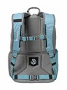 Meatfly Meatfly rucsac Basejumper Grey Heather / Aqua 22 L + PENAR | Gri | Volum 22 L