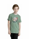 Meatfly Tricou Meatfly pentru copii Dino Olive | Verde