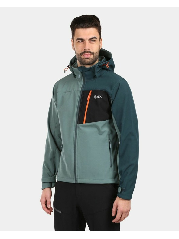 Kilpi Jachetă softshell pentru bărbați Kilpi ONTAVIO-M Kaki
