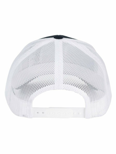 Meatfly Meatfly șapcă MF View Trucker Albă Rotundă/Neagră/Albă