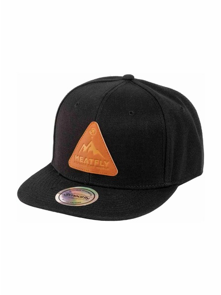 Meatfly Meatfly șapcă Hornet Snapback Negru Peak | Neagră |