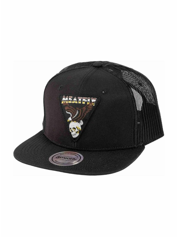 Meatfly Meatfly șapcă Thunderbolt Trucker Negru Eagle | Neagră |