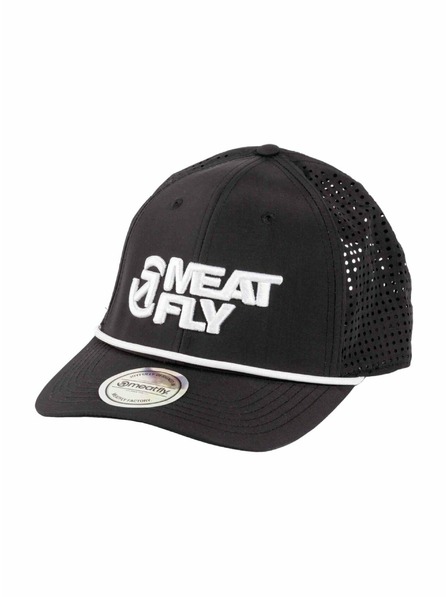 Meatfly Meatfly șapcă Nollie Perfor Cap Negru / Alb Revital | Neagră | Mărime