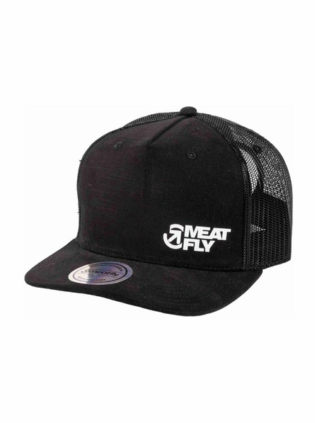 Meatfly Meatfly șapcă Shaun Trucker Negru / Alb Decent Revital | Neagră | Mărime