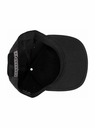 Meatfly Meatfly șapcă Creeper 6 Panou Snapback Negru / Logo Alb | Negru | Mărime
