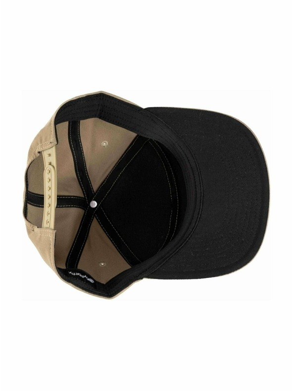 Meatfly Meatfly șapcă Creeper 6 Panou Snapback Măsliniu / Logo Negru | Negru | Mărime