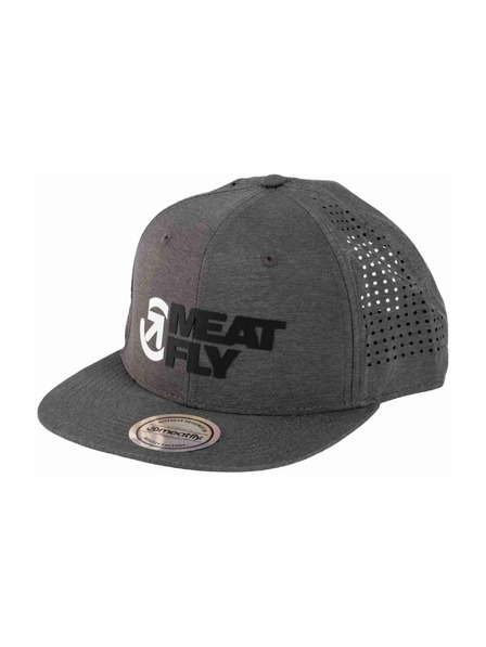 Meatfly Meatfly șapcă Keery Perfor Snapback Gri / Negru Revital