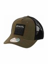 Meatfly Meatfly șapcă Hawkye Trucker Militar Pătrat | Negru |