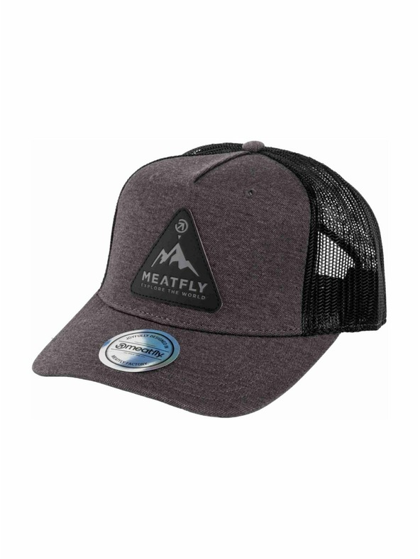 Meatfly Meatfly șapcă Corey Trucker Gri Peak | Gri |