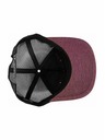Meatfly Meatfly șapcă Horton Trucker Roșu Vin / Logo Negru | Negru | Mărime