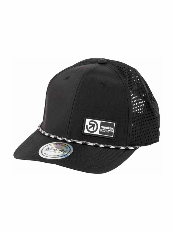 Meatfly Meatfly șapcă Ollie Perfor Cap Negru Brand | Negru |